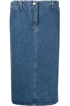 MAGDA BUTRYM Gonna a matita denim