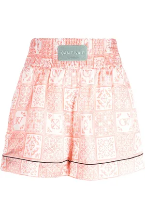 OFF-WHITE Short corti a vita alta