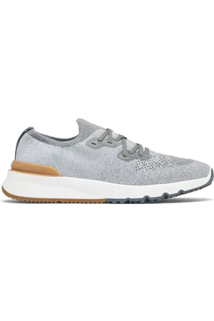 Brunello Cucinelli Sneakers con lavorazione a maglia