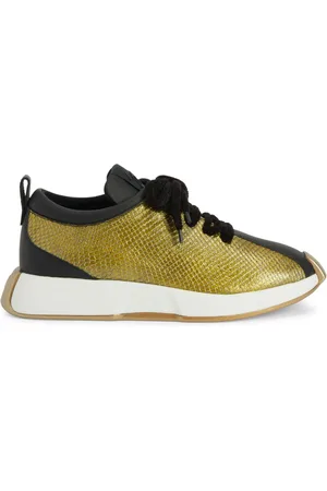 Giuseppe Zanotti Sneakers con effetto serpente Ferox