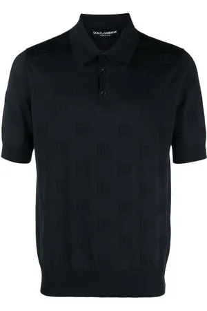 Dolce & Gabbana Polo con effetto jacquard