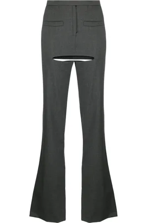 Courrèges Pantaloni con dettagli cut-out