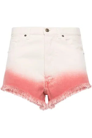 Alanui Shorts denim Bright Hues
