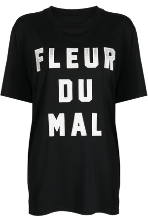 FLEUR DU MAL T-shirt con ricamo