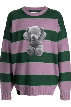 Izzue Maglione girocollo a righe