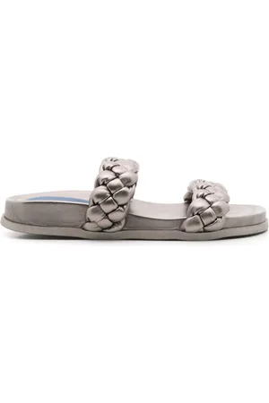 Blue Bird Sandali slides intrecciati