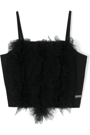 MONNALISA Top corto con ruches