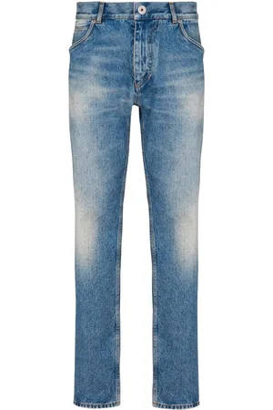 Balmain Jeans dritti a vita media