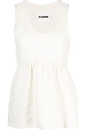Jil Sander Top smanicato