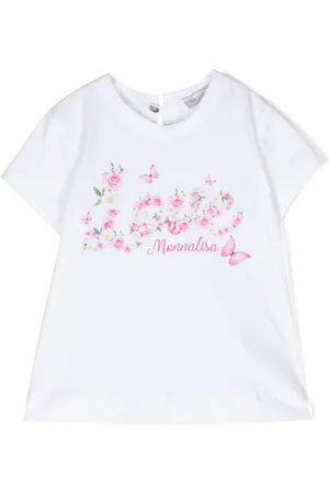 MONNALISA T-shirt St. Love con stampa