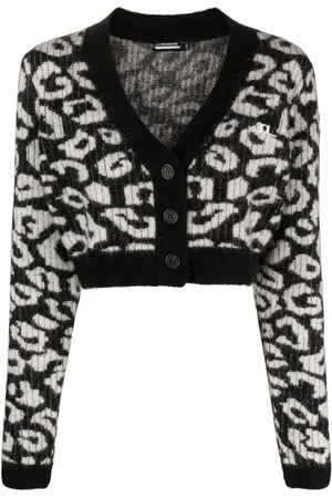 J Lindeberg Cardigan Mallory con intarsi