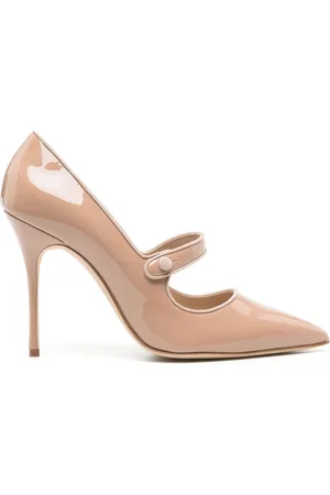Manolo Blahnik Pumps Campari 105mm