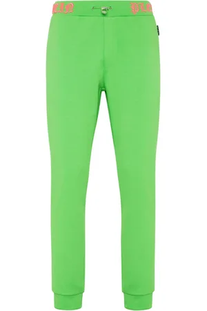 Philipp Plein Pantaloni sportivi con logo Skull and Bones