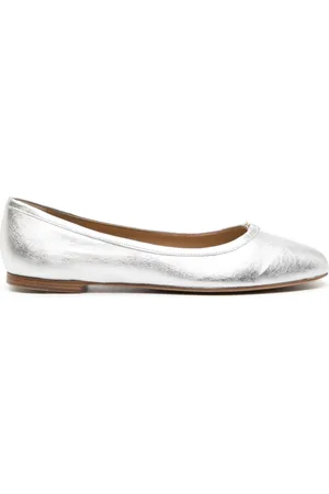 Chloé Ballerine Marcie con effetto metallizzato