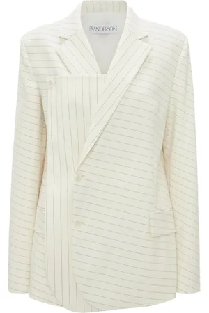 J.W.Anderson Blazer gessato a strati