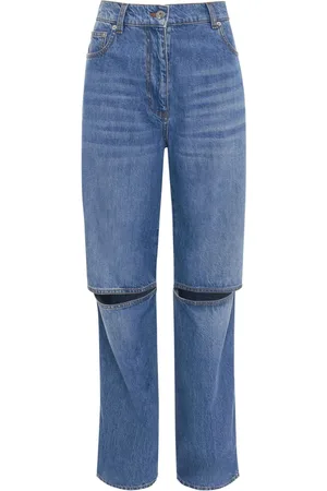 J.W.Anderson Jeans dritti con dettaglio cut-out
