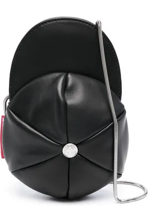 Moschino Borsa a tracolla con applicazione logo