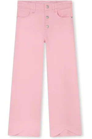 Sonia Rykiel Enfant Pantaloni svasati con placca logo
