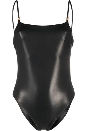 VERSACE Costume intero con dettaglio Greca