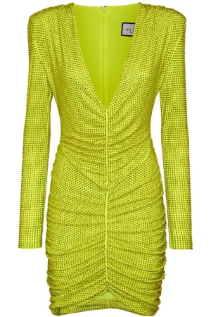 Philipp Plein Abito corto con strass