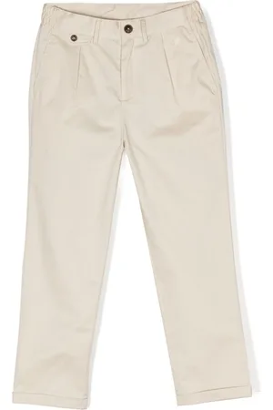 Marlo Slim-cut turn-up trousers