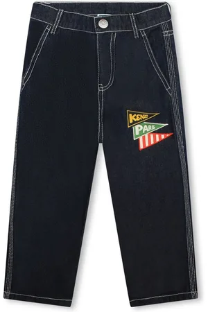 Kenzo Jeans con applicazione