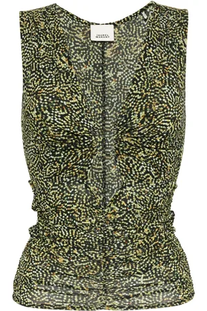Isabel Marant Top smanicato Jillya
