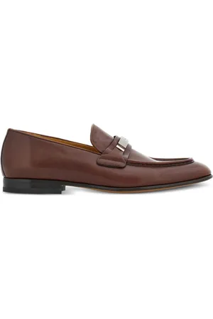 Salvatore Ferragamo Mocassini con logo inciso