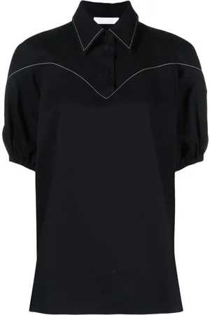 Chloé Blusa con cuciture a contrasto