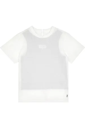 Maison Margiela T-shirt con design a strati