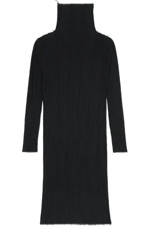 Maison Margiela Abito midi a maniche lunghe