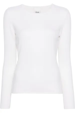 Allude Crew-neck cashmere jumper