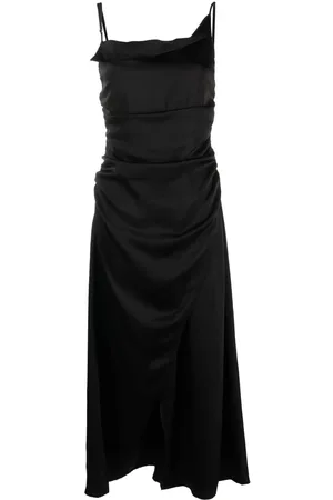 HAN Kjøbenhavn Satin-finish ruched dress