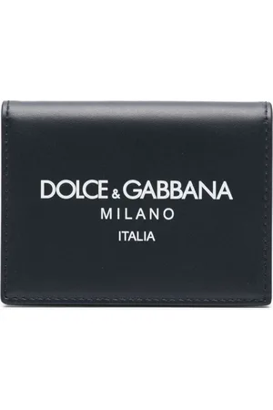 Dolce & Gabbana Logo-print leather wallet