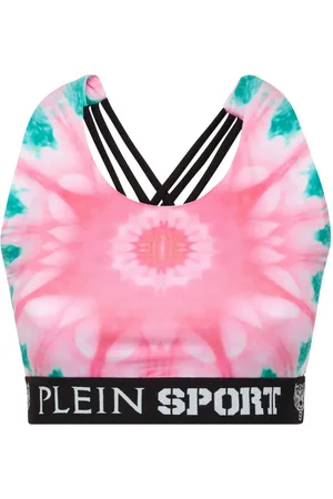Philipp Plein Reggiseno con fantasia tie dye