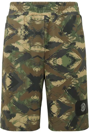 Philipp Plein Bermuda con applicazione