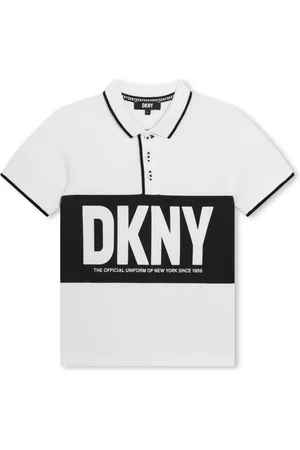 DKNY Polo con design color-block