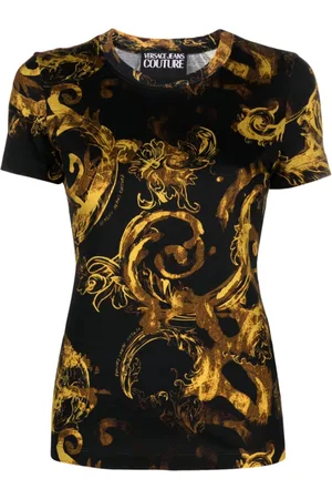 VERSACE T-shirt Watercolour Couture
