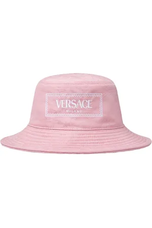 VERSACE Cappello bucket con logo jacquard