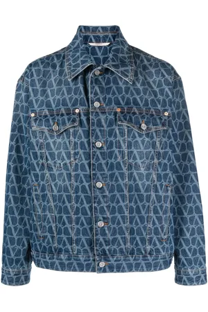 VALENTINO GARAVANI Giacca Toile Iconographe con stampa denim