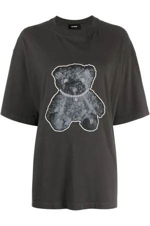We11 Done T-shirt con stampa Teddy