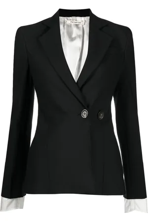 Peter Do Blazer con cuciture a contrasto