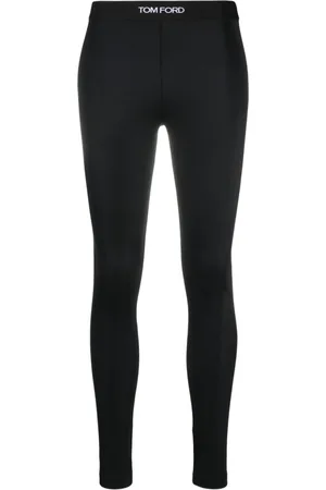 Tom Ford Leggings con banda logo