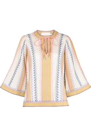 ZIMMERMANN Blusa con ricamo August