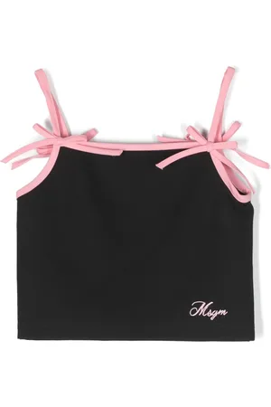 Msgm Top con spalline sottili