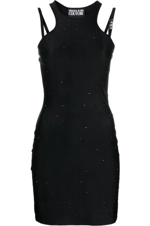 VERSACE Abito con strass