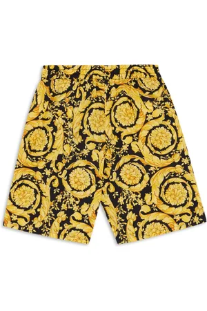 VERSACE Shorts con stampa Barocco
