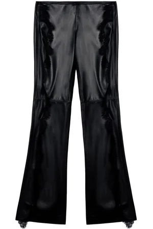 OFF-WHITE Pantaloni con dettagli in pizzo