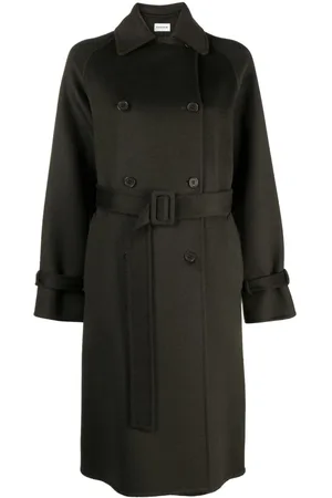 P.A.R.O.S.H. Cappotto doppiopetto con cintura
