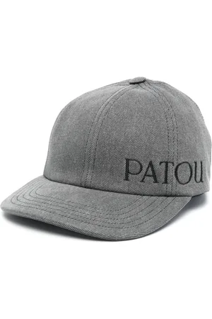 Patou Cappello da baseball denim con ricamo